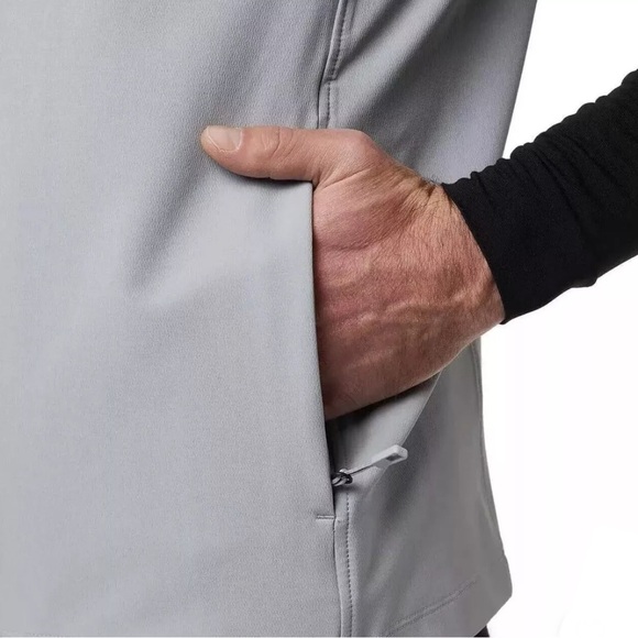 32 Degrees Men’s Full Zip Sleeveless Vest - Burgundy Large - Picture 8 of 16